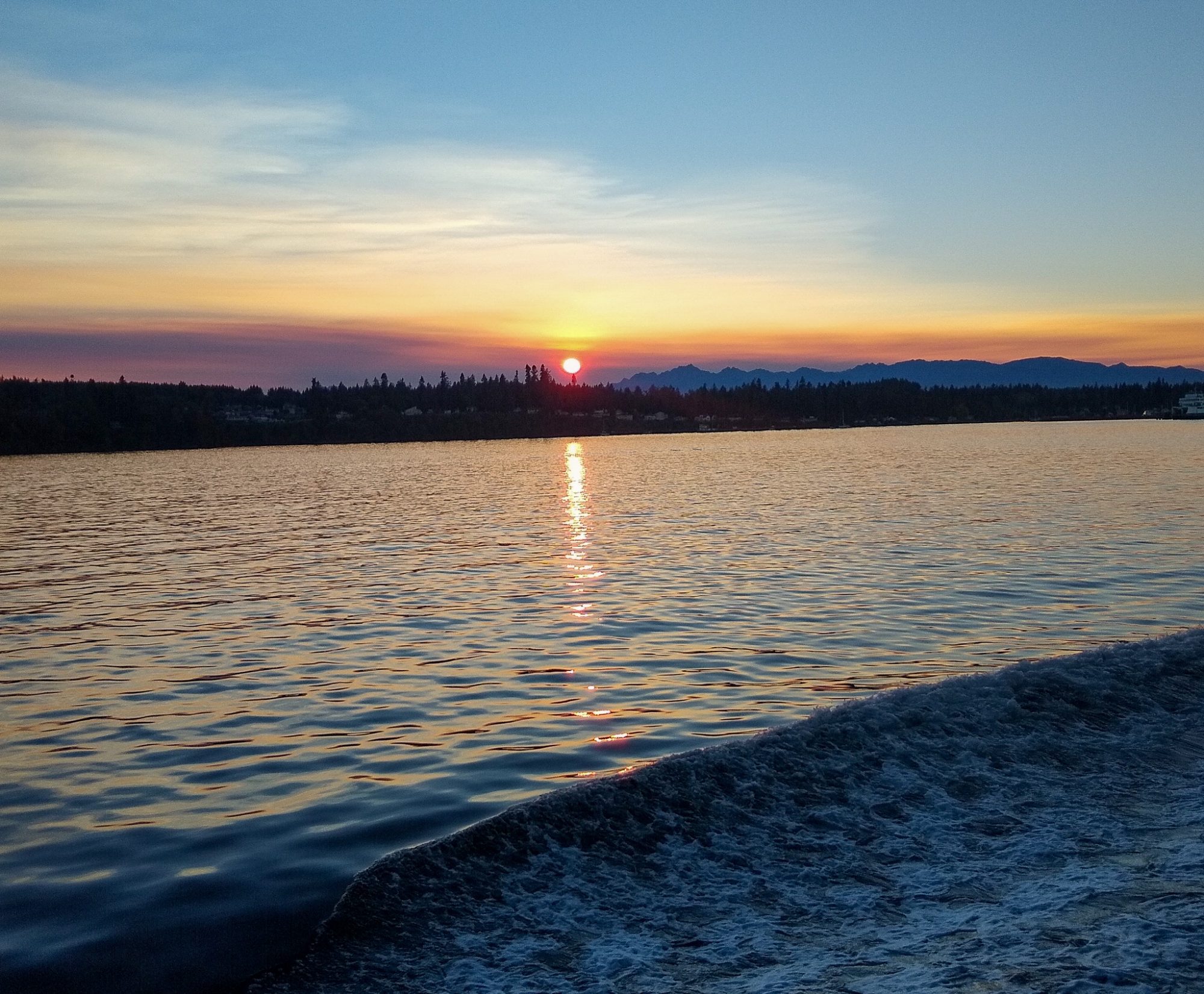 Sunset Kingston Ferry